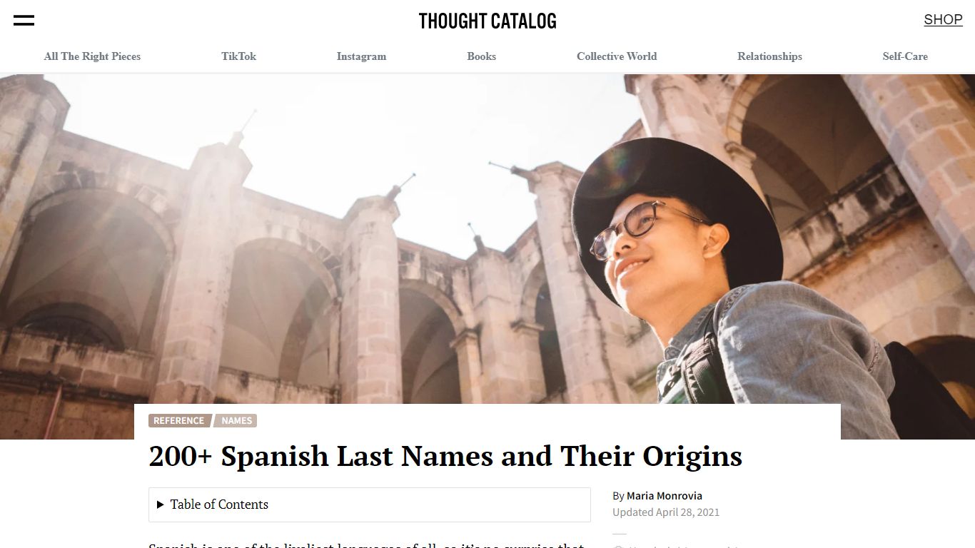 200+ Spanish Last Names and Their Origins | Thought Catalog